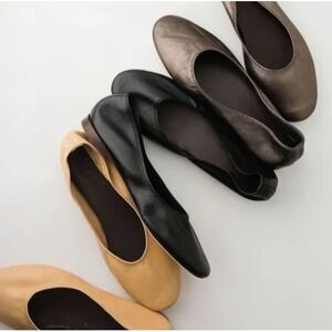 Charleston‎ Shoe Co. Flats Womens 9 Tan Soft Leather